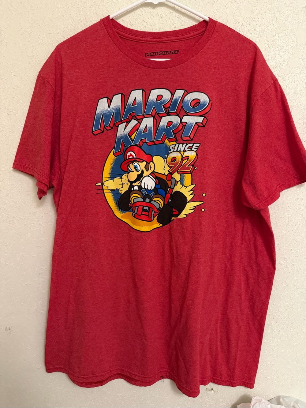 Mario Kart Kids' Red Graphic Tee - Mario Kart